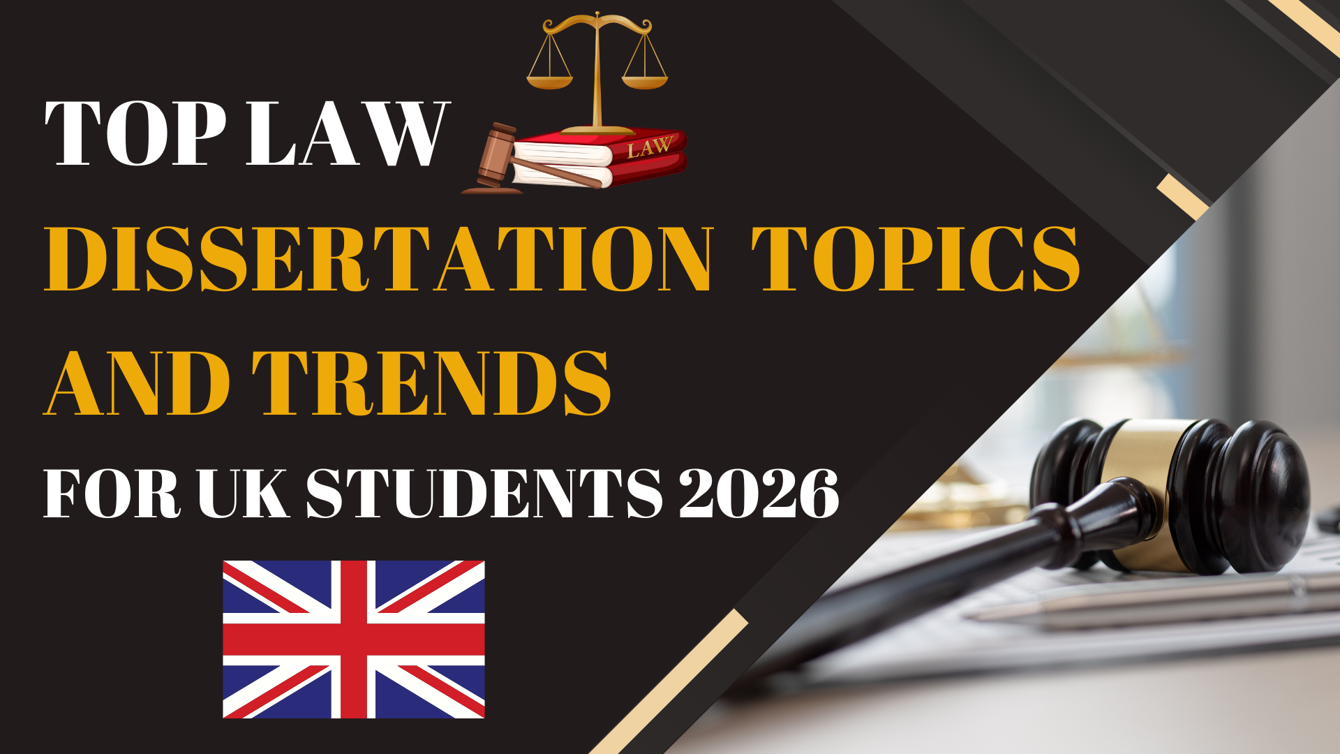 Top Law Dissertation Topics and Trends for UK Students 2026 1 Top Law Dissertation Topics and Trends for UK Students 2026