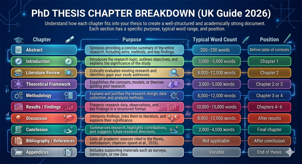 PhD Thesis Structure UK