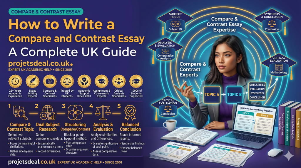 How to Write a Compare and Contrast Essay: A Complete UK Guide 2 how to write a compare and contrast essay