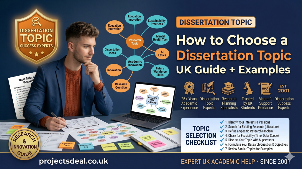 How to Choose a Dissertation Topic: UK Guide + Examples 2 how to choose a dissertation topic