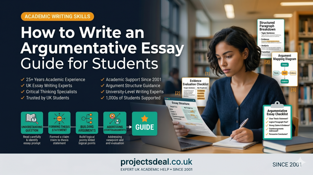 how to write an argumentative essay