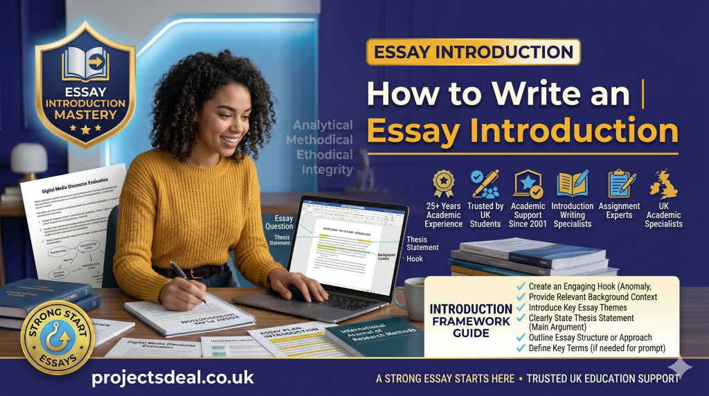 how to write an essay introduction