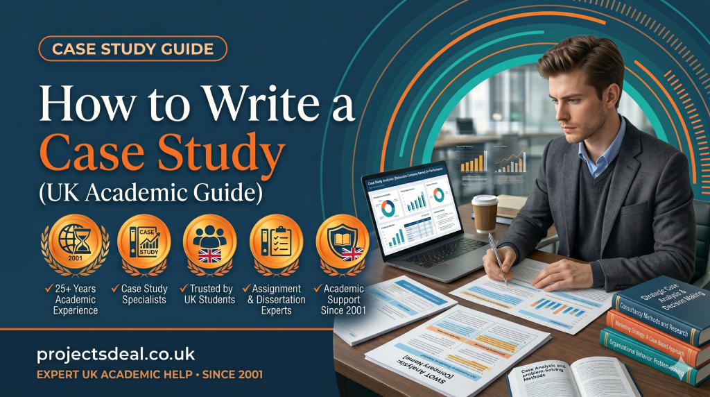 how to write a case study