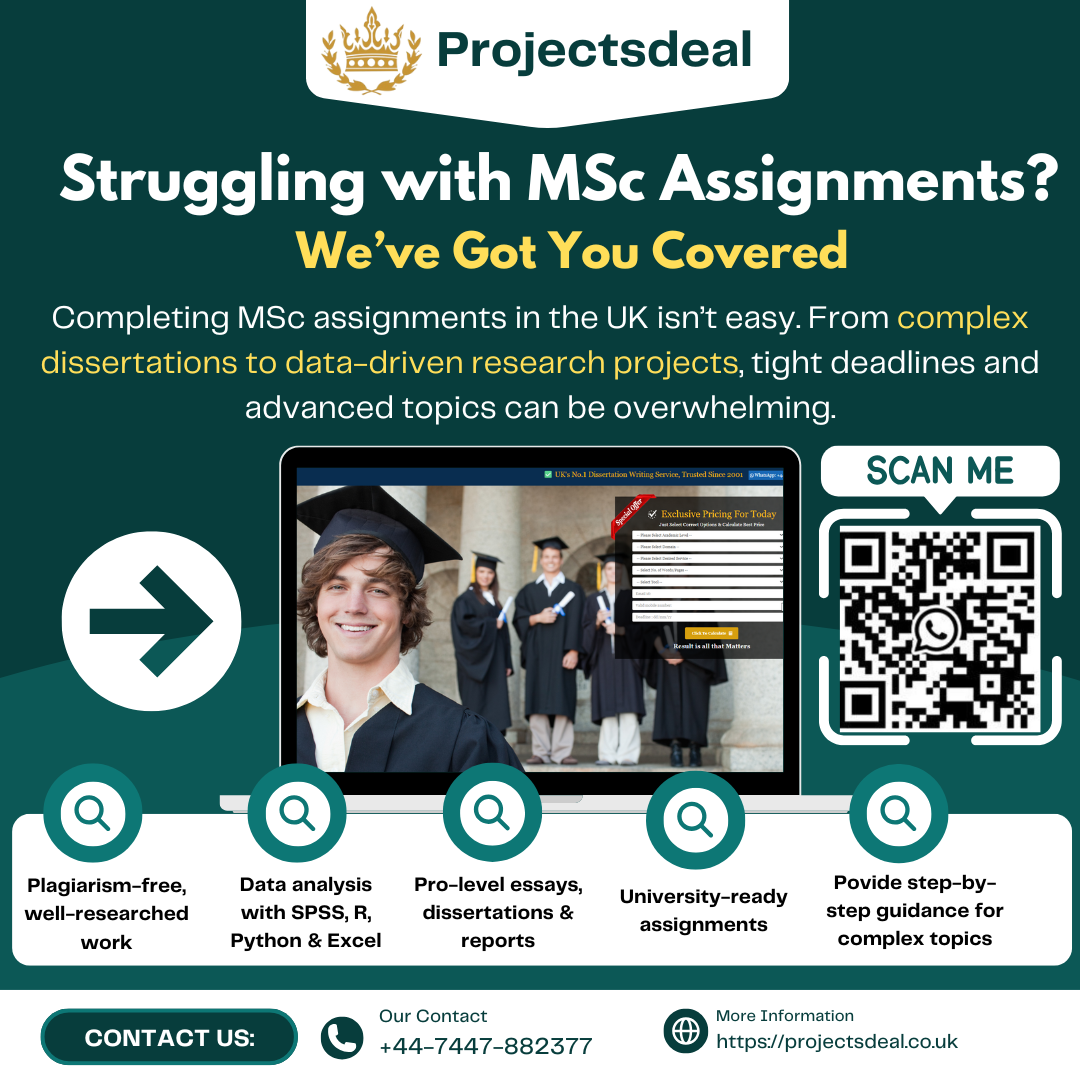 MSc Assignment Help UK