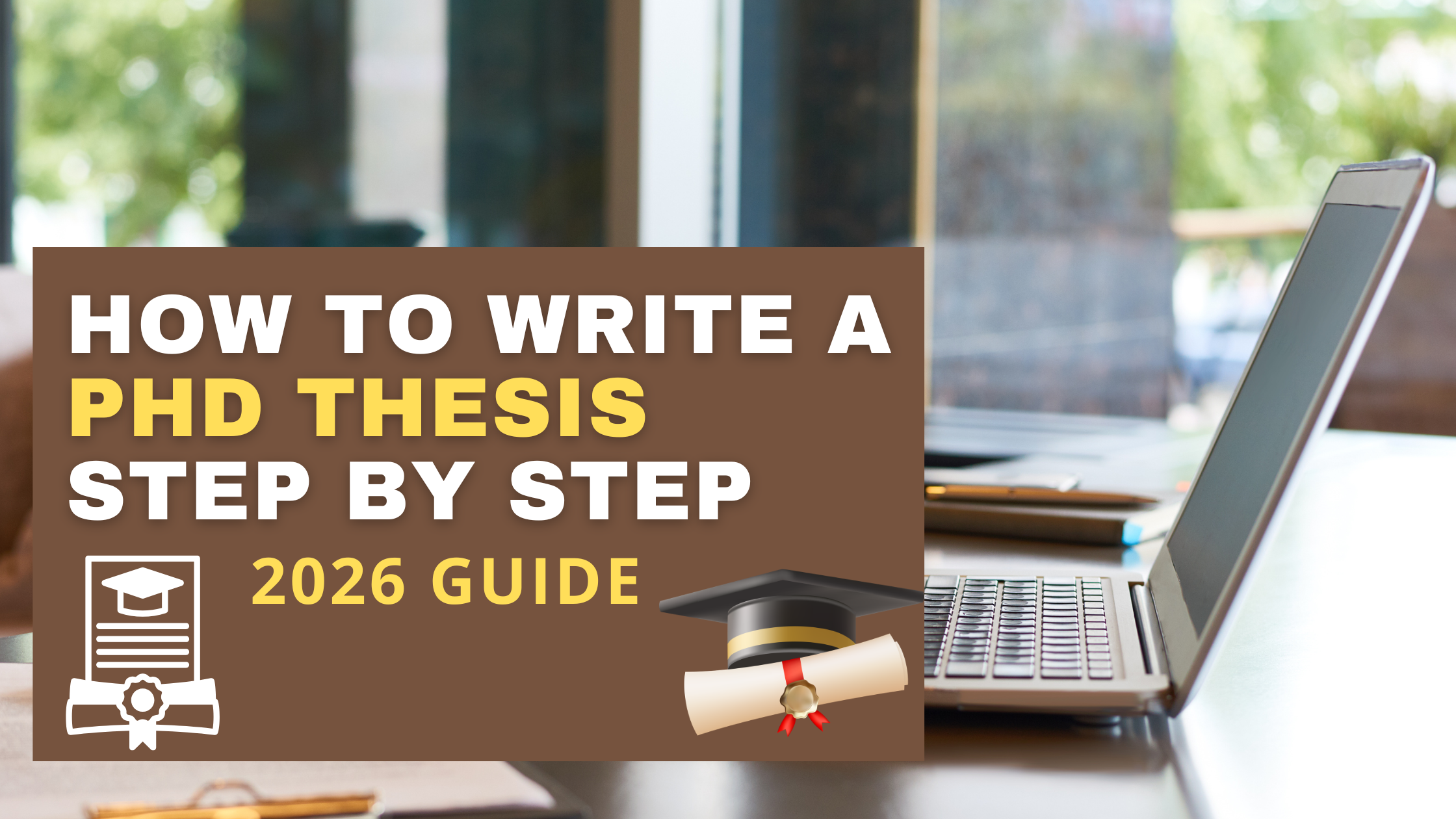 How to Write a PhD Thesis Step by Step