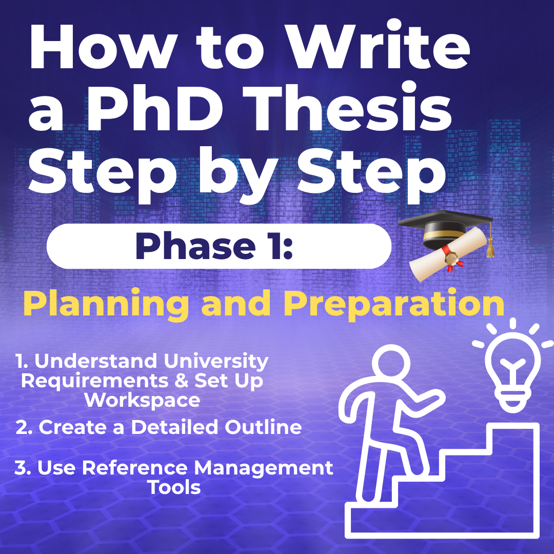 How to Write a PhD Thesis Step by Step