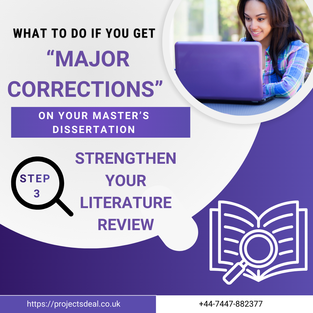 What to Do if You Get “Major Corrections” on Your Master’s Dissertation