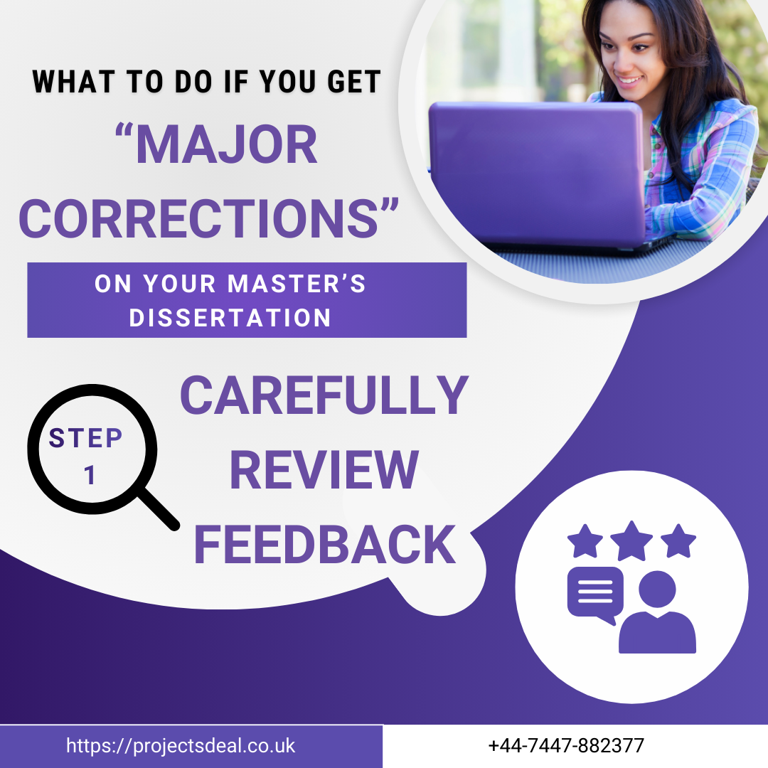 What to Do if You Get “Major Corrections” on Your Master’s Dissertation