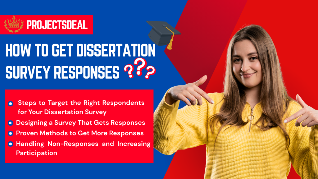 how to get dissertation survey responses