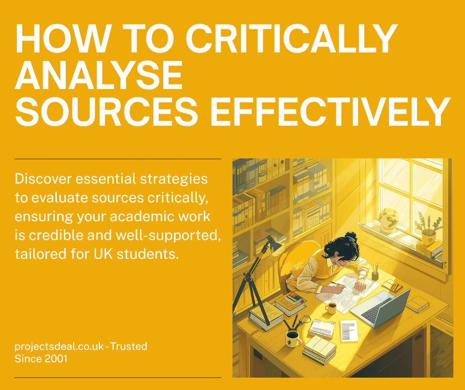 How to Critically Analyse Sources for Academic Writing - critically analyse guide