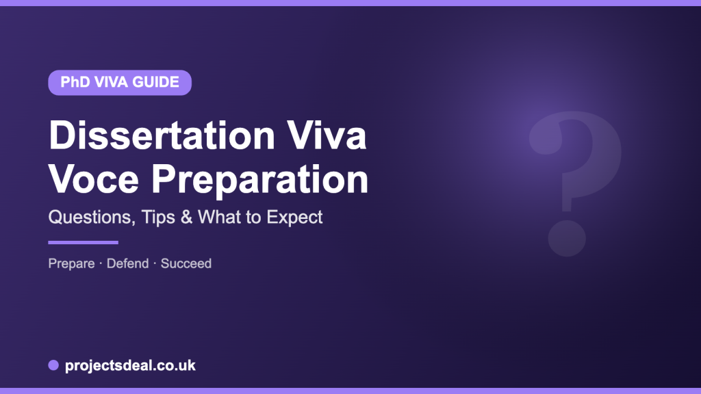 dissertation viva preparation tips