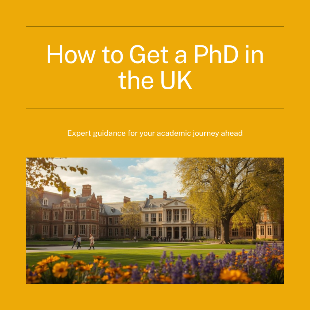 How to Get a PhD in the UK: Complete Application Guide - application guide