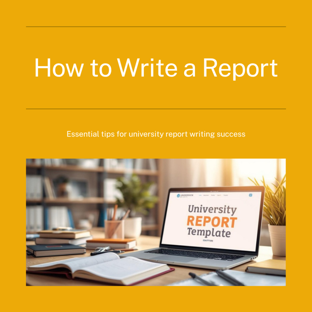 How to Write a Report for University: Format and Structure - university guide